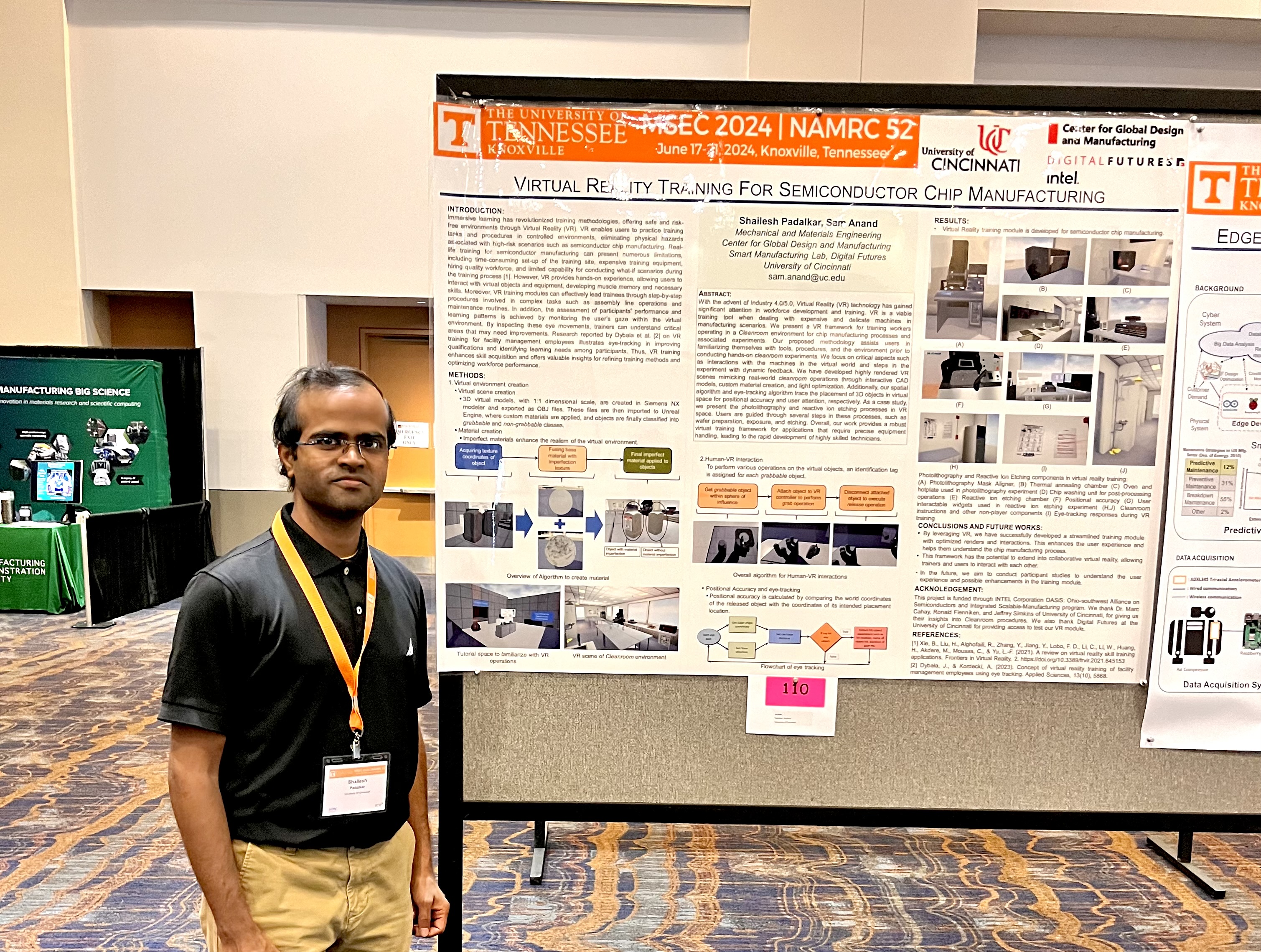 Poster Presentation at North American Manufacturing Research Conference 2024